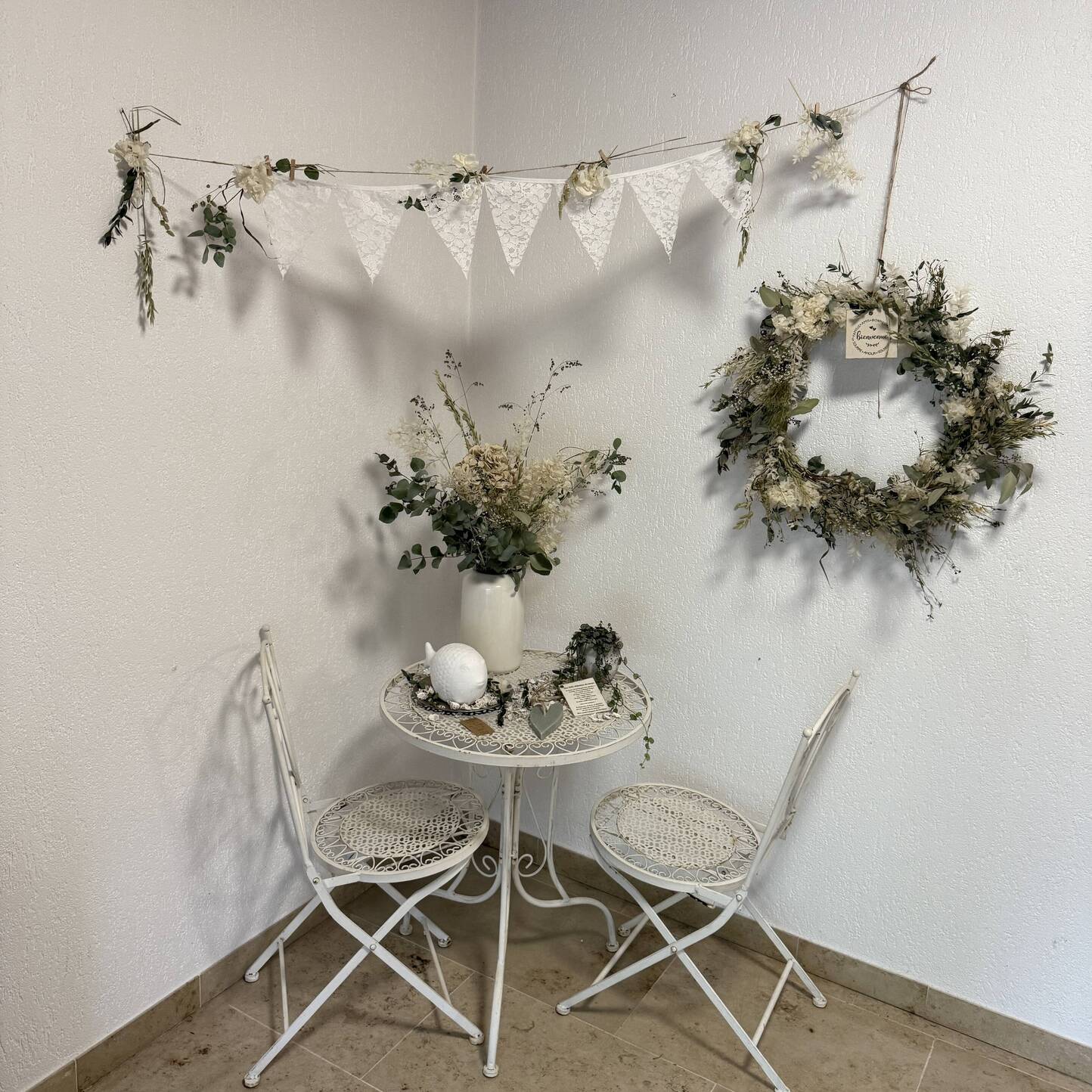 MERCI à Mélanie Barth de l'Atelier cœur de ficelle pour sa belle réalisation florale