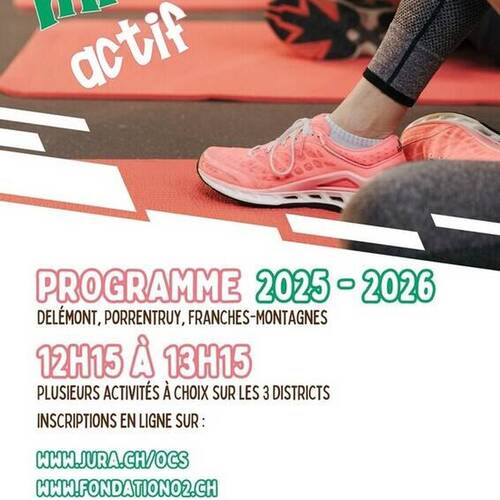 Midi actif - Les pauses sportives