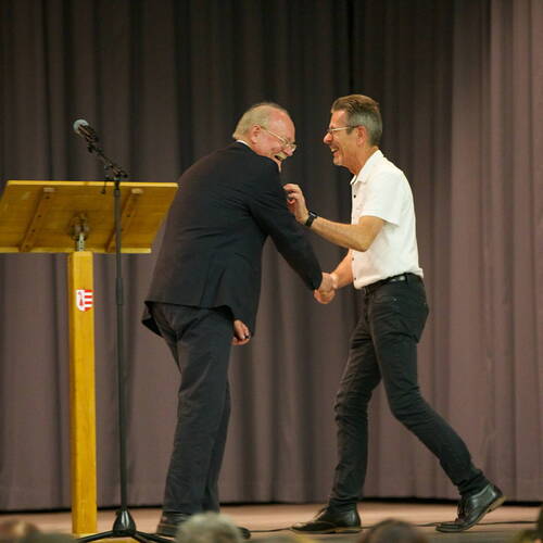 COURRENDLIN, 15 novembre 2024. Remise des mérites sportifs et culturels. - PHOTO ROLAND J. KELLER