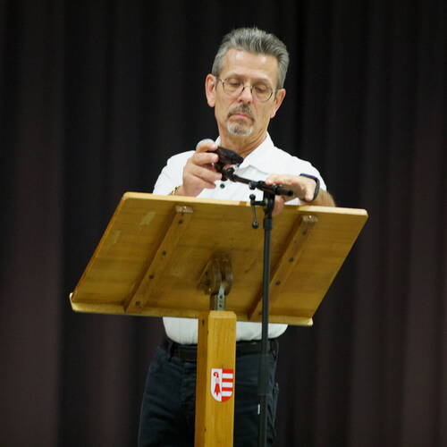 COURRENDLIN, 15 novembre 2024. Remise des mérites sportifs et culturels. - PHOTO ROLAND J. KELLER