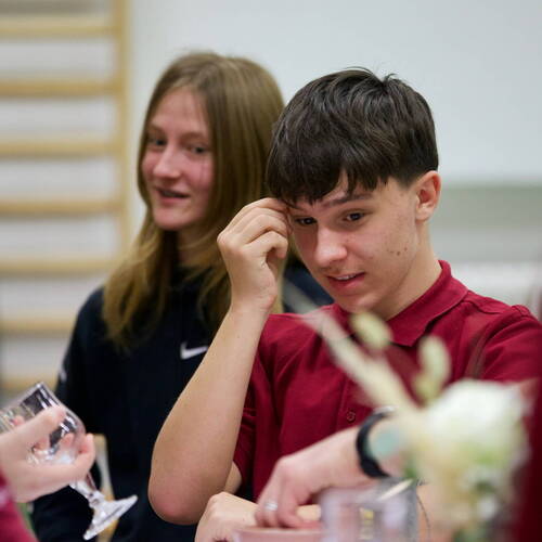 COURRENDLIN, 15 novembre 2024. Remise des mérites sportifs et culturels. - PHOTO ROLAND J. KELLER