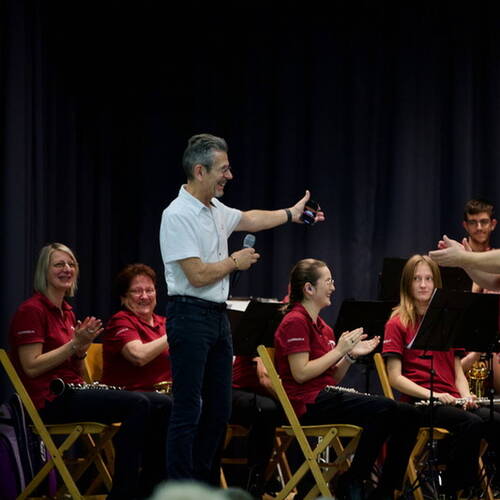 COURRENDLIN, 15 novembre 2024. Remise des mérites sportifs et culturels. - PHOTO ROLAND J. KELLER
