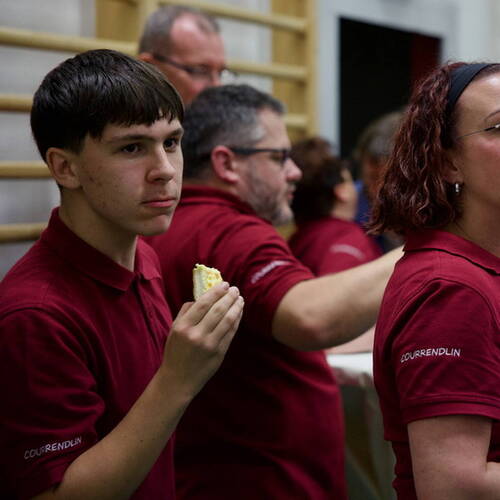 COURRENDLIN, 15 novembre 2024. Remise des mérites sportifs et culturels. - PHOTO ROLAND J. KELLER