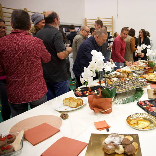 COURRENDLIN, 15 novembre 2024. Remise des mérites sportifs et culturels. - PHOTO ROLAND J. KELLER