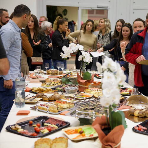 COURRENDLIN, 15 novembre 2024. Remise des mérites sportifs et culturels. - PHOTO ROLAND J. KELLER