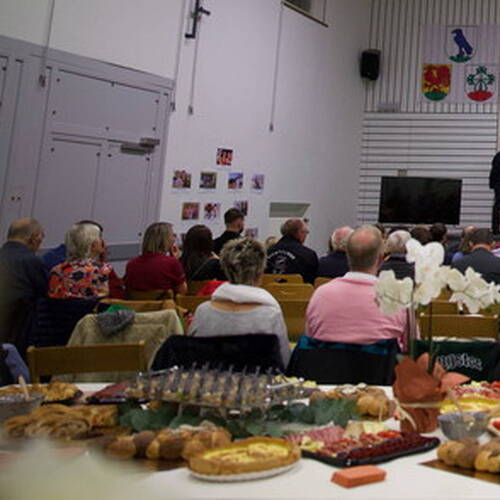 COURRENDLIN, 15 novembre 2024. Remise des mérites sportifs et culturels. - PHOTO ROLAND J. KELLER
