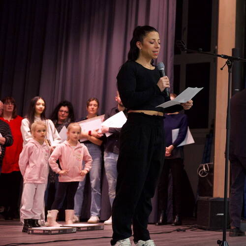 COURRENDLIN, 15 novembre 2024. Remise des mérites sportifs et culturels. - PHOTO ROLAND J. KELLER