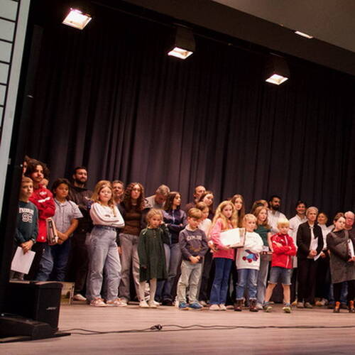 COURRENDLIN, 15 novembre 2024. Remise des mérites sportifs et culturels. - PHOTO ROLAND J. KELLER