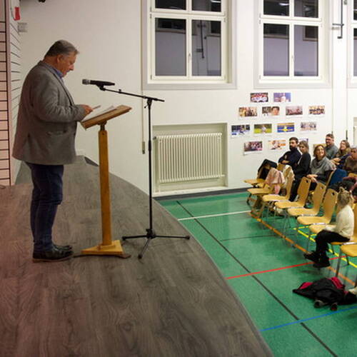 COURRENDLIN, 15 novembre 2024. Remise des mérites sportifs et culturels. - PHOTO ROLAND J. KELLER