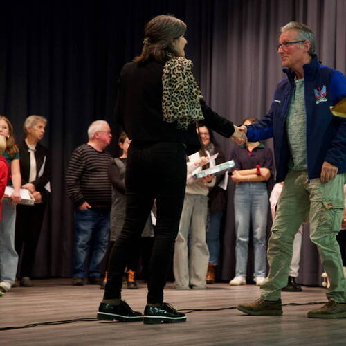 COURRENDLIN, 15 novembre 2024. Remise des mérites sportifs et culturels. - PHOTO ROLAND J. KELLER