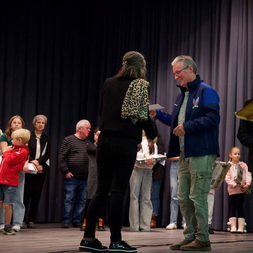 COURRENDLIN, 15 novembre 2024. Remise des mérites sportifs et culturels. - PHOTO ROLAND J. KELLER