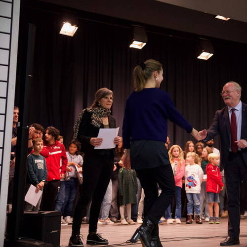 COURRENDLIN, 15 novembre 2024. Remise des mérites sportifs et culturels. - PHOTO ROLAND J. KELLER