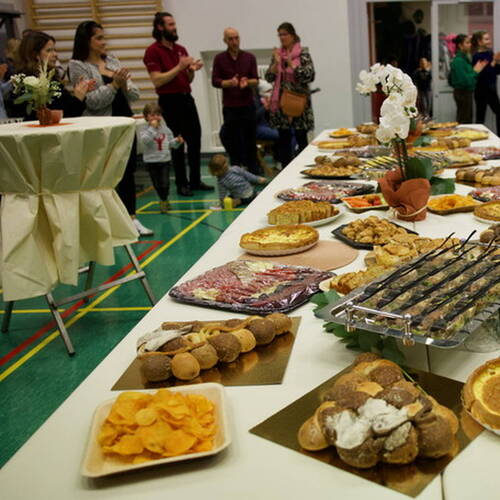 COURRENDLIN, 15 novembre 2024. Remise des mérites sportifs et culturels. - PHOTO ROLAND J. KELLER