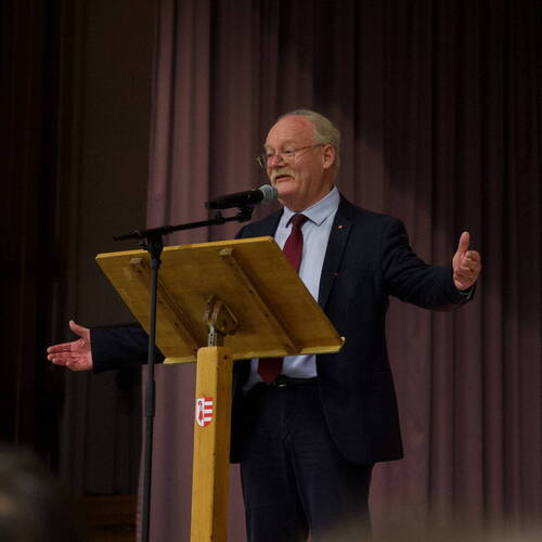 COURRENDLIN, 15 novembre 2024. Remise des mérites sportifs et culturels. - PHOTO ROLAND J. KELLER
