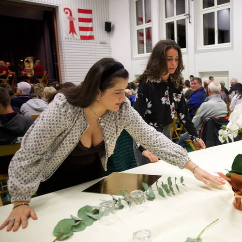 COURRENDLIN, 15 novembre 2024. Remise des mérites sportifs et culturels. - PHOTO ROLAND J. KELLER