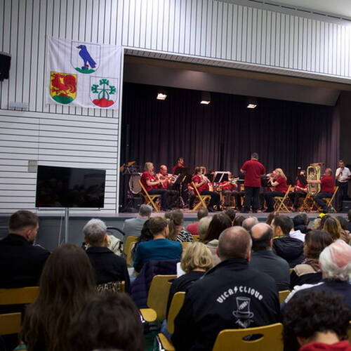 COURRENDLIN, 15 novembre 2024. Remise des mérites sportifs et culturels. - PHOTO ROLAND J. KELLER
