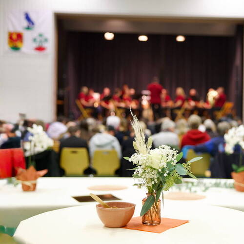 COURRENDLIN, 15 novembre 2024. Remise des mérites sportifs et culturels. - PHOTO ROLAND J. KELLER