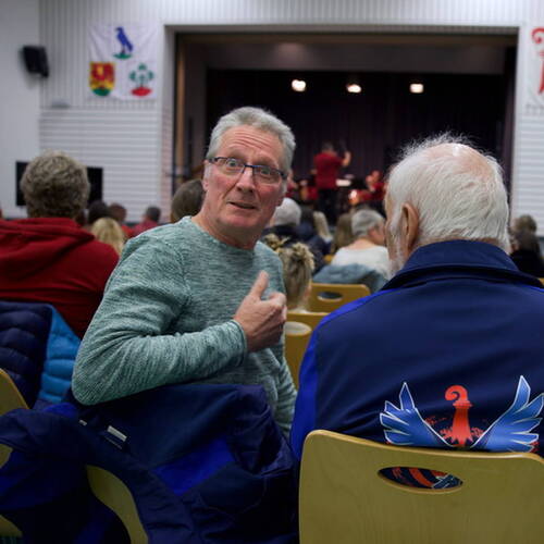 COURRENDLIN, 15 novembre 2024. Remise des mérites sportifs et culturels. - PHOTO ROLAND J. KELLER