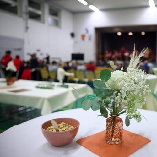 COURRENDLIN, 15 novembre 2024. Remise des mérites sportifs et culturels. - PHOTO ROLAND J. KELLER
