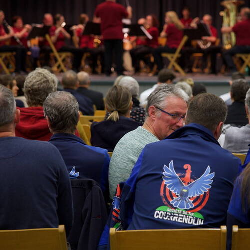 COURRENDLIN, 15 novembre 2024. Remise des mérites sportifs et culturels. - PHOTO ROLAND J. KELLER