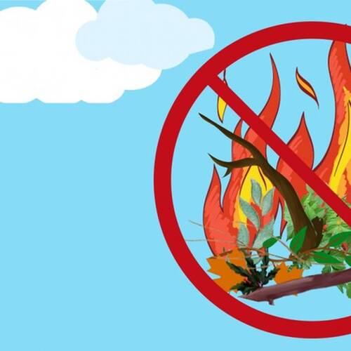Incinération des déchets verts en plein air : rappels des bonnes pratiques