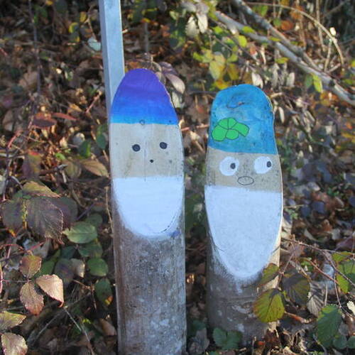 Sentier du Vaferdeau - Figurines